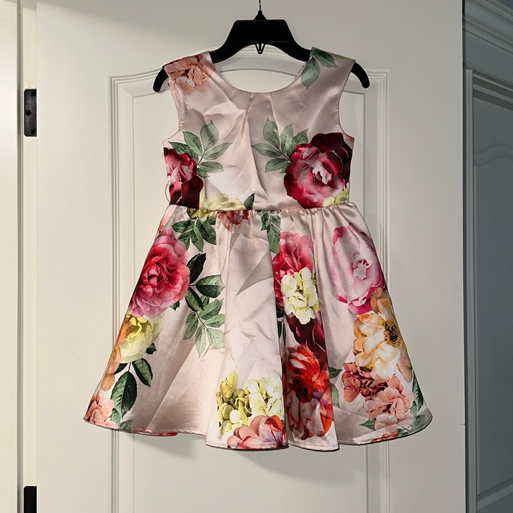 Nordstrom flower print dress, size 7